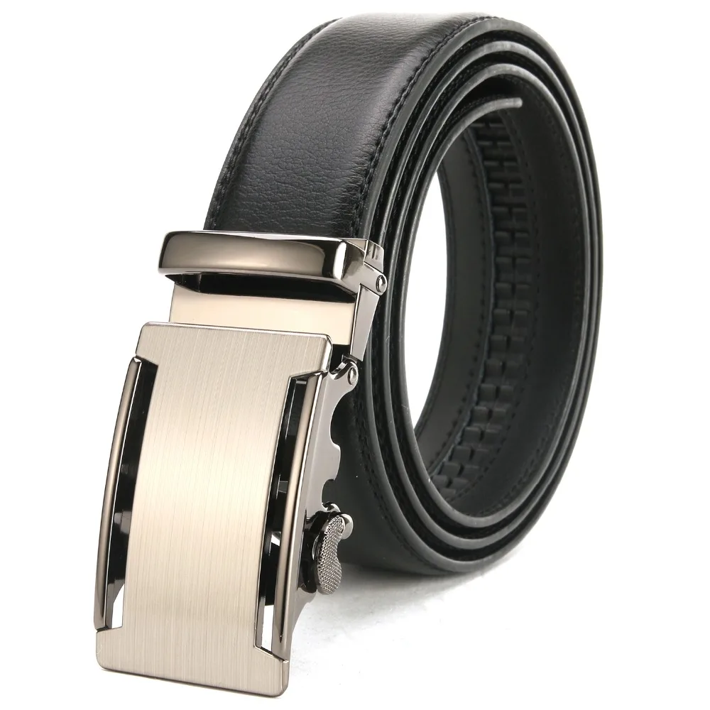 BELTS MANUFACTURER Men's Formal Split Leather Homme Belt Automatic