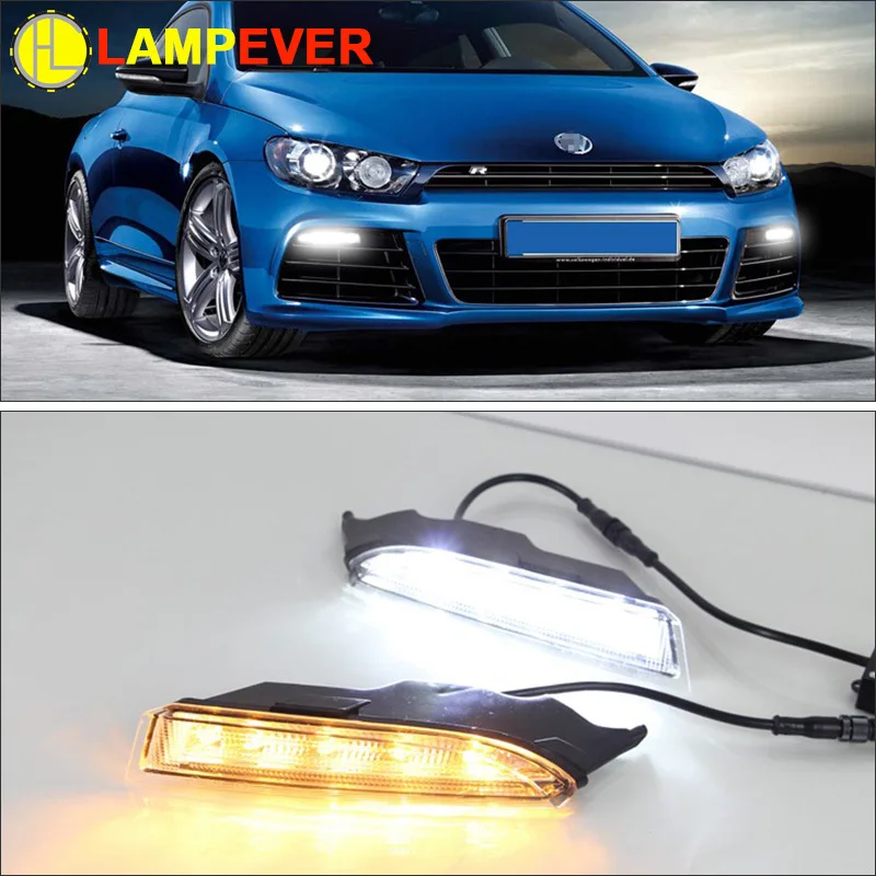 Lampever Daytime Running Lights for VW Scirocco R LED DRL 2008 2014