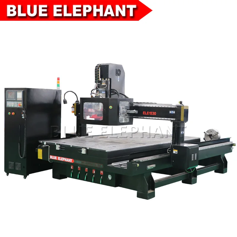 Фрезерный станок с ЧПУ Blue elephant 4 осевой atc 4x8 футов фрезерный для мебели