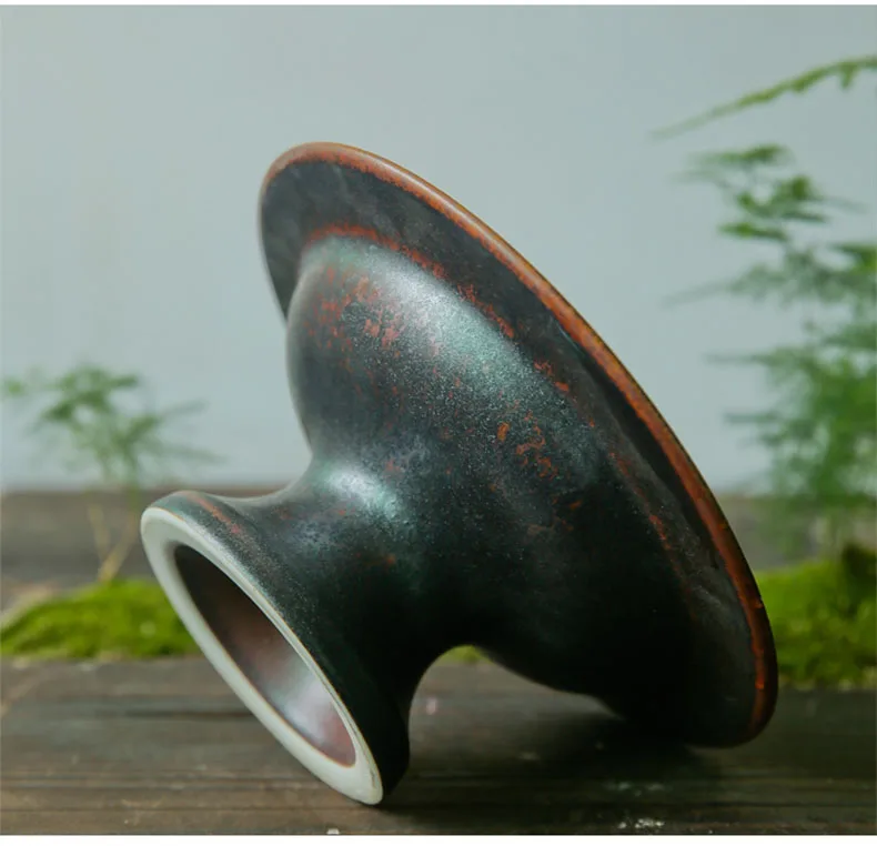 Японская икебана Цветочная композиция керамическая ваза ручной работы Грубая керамика Настольный Гидропоника цветочный горшок Винтаж