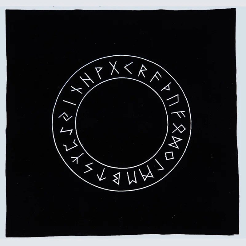 25 шт./компл. руны камни с blacktablecloth/мешок с гравировкой Riverstones резные чёрного цвета Feng Shui Настольная игра аксессуар