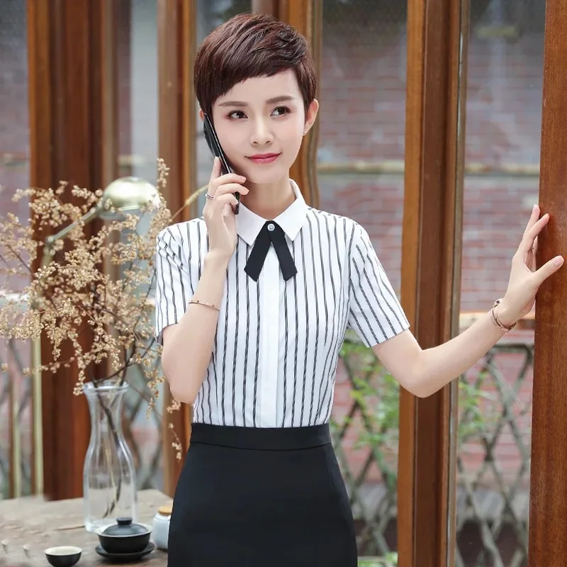 short sleeve formal tops