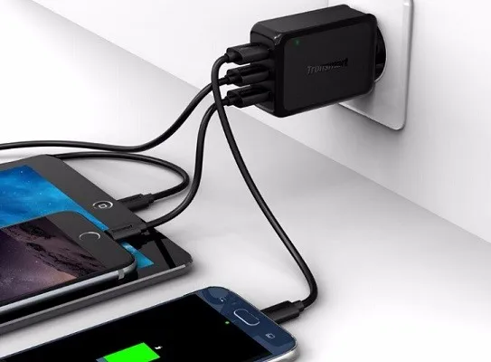 Tronsmart W3PTA USB Charging Qualcomm Certified Quick Charge 3.0 QC3.0 USB Smart Charger 7