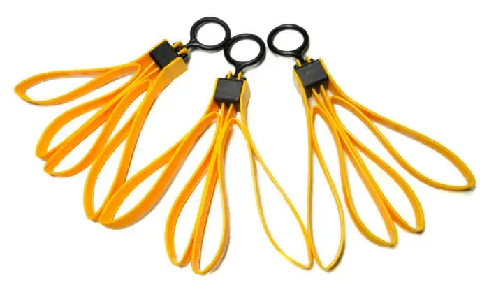 TMC0397 Тактический Пластиковый Ремешок Для стяжки кабелей наручники CS декоративный ремень желтый черный(1 комплект/3 шт