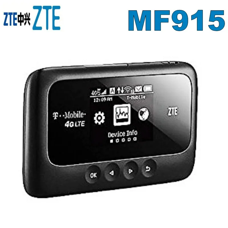 Hotspot Mf915 Band2 - b4 B12 B17 Roteador Móvel 4g Lte Zte Z915 2 3G 4G Routers