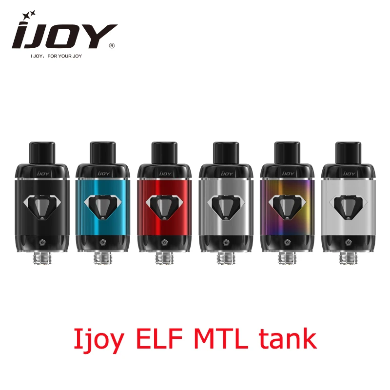 

IJOY ELF MTL TANK 2ML Mini Atomizer 5 levels Airflow Adjustable Fit vaping Nic salt MTL Atomizer Vaping for IJOY Solo Pro Mod