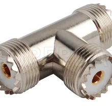 Superbat 5 шт. UHF радиочастотный адаптер разъем UHF Разъем для UHF гнездо 2 способа