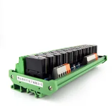 12-way relay dual-group module 24V multi-channel solid state relay PLC output amplifier board new original fx1s 30mr d plc 24v dc relay output base unit
