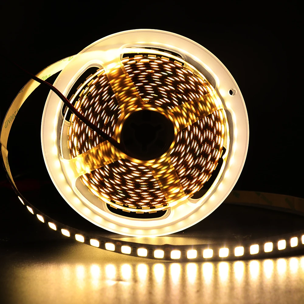 

120Leds/m 5054 LED Strip Light Waterproof DC12V LED Ribbon Tape Brighter Than 5050 SMD Cold White/Warm White/Ice Blue/Red 8000K