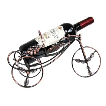 

Vintage Tricycle Wine Rack Ornaments Creative Nice Tricycle Wine Hold Decor Storage Home Kitchen Bar Decoration Accessories Gift