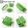 10sets/lot Pitch 3.81mm/5.08mm Through wall Welding-free Plug-in Terminal Block 2EDGWC / 15EDGWC ► Photo 1/6