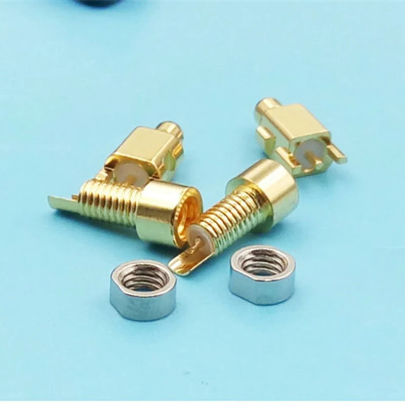 2pcs custom made universal pin Socket female socket mmcx Pure copper
