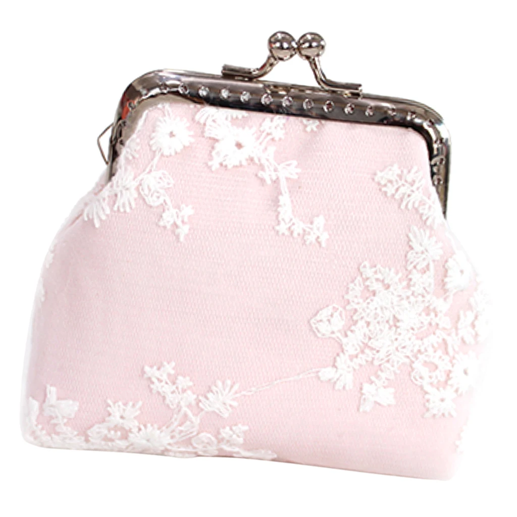 Handmade Metal Kiss Clasp Frame Flower Clutch Purse Complete Kits for Making Your Own Handbag