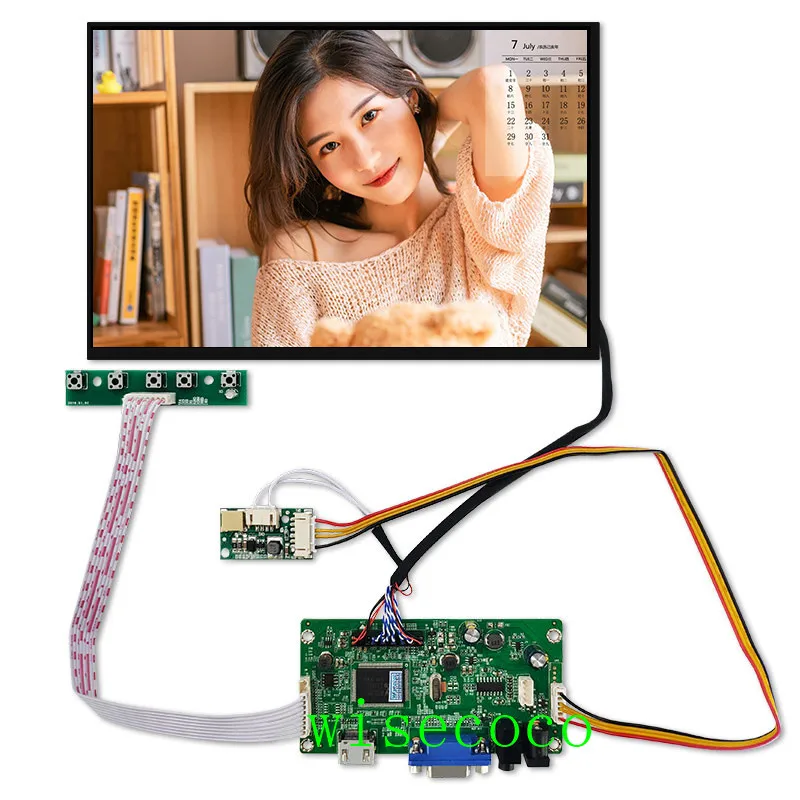 

10.1 inch 2k lcd screen 2560*1600 IPS 2k LCD Display + HDMI/VGA/lvds Control Driver Board 51 pins for laptop tablet ​