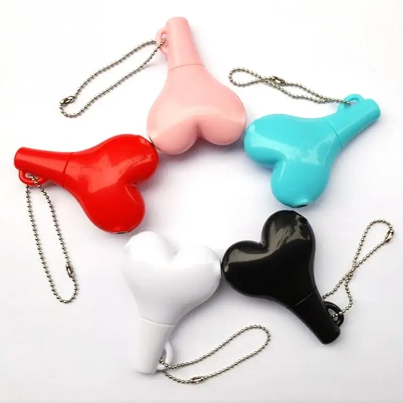 

Hot Sell 2 in 1 Earphone Splitter High Quality Cute Banana Heart Shape 3.5mm Headphone Splitter Earphone Converter Adapter #2