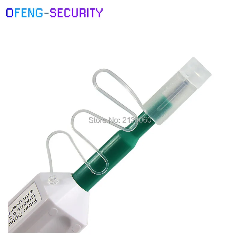 2Pcs Fiber Optic Cleaner Cleans SC/ST/FC 2.5mm adapters and ferrules with over 800 cleans fiber optic cleaning pen