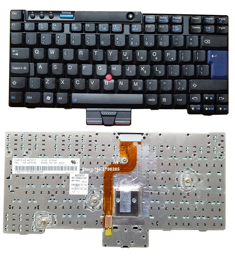 Новая английская клавиатура SSEA для ноутбука IBM Lenovo X200 X201 X200S X200T X201I X201S US |