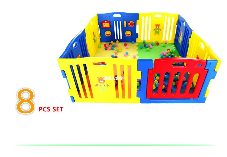 Игровое ограждение, Экологичная детская игровая кроватка, ограждение для малышей, детские манежи, пластиковый твердый забор