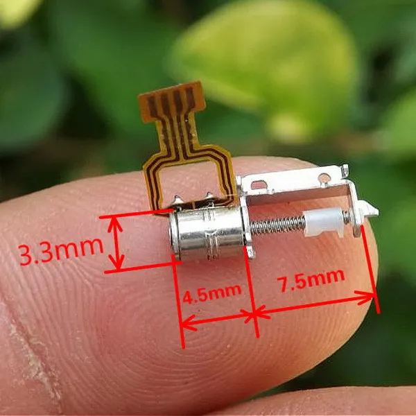 

10 Pcs/Lot 2-Phase 4-Wire Micro Miniature Screw Rod Stepper Step Motor Drive VE842 P50