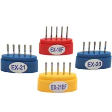 Зубные Алмазные Боры Средний FG 1,6 м для стоматологического наконечник для высокоскоростной бормашины Стоматологическая воздушная турбина EX сериалы