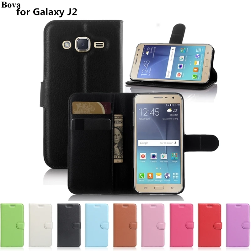

retro leather Flip Case for Samsung Galaxy J2 J200F J200G Protective Cover Money slots Magnetic Buckle Holster