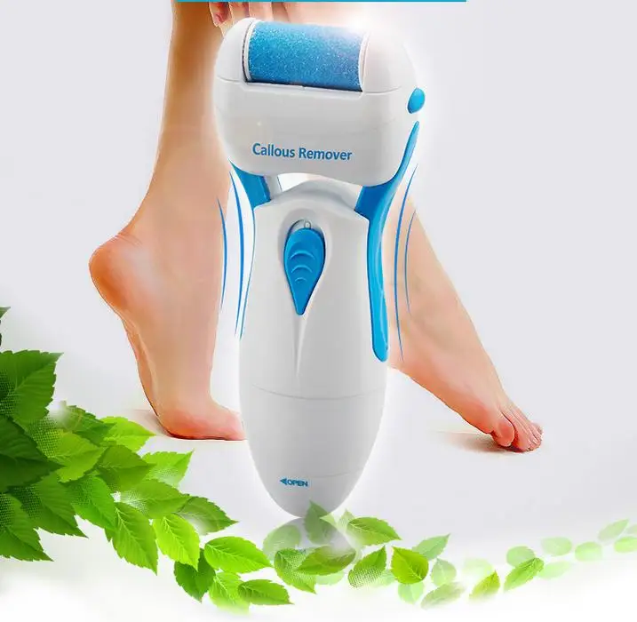 Hot feet care tool Velvetkey feet dead skin removal electric foot exfoliator heel cuticles