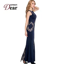 RB80054 Special design elegant long dress summer style women dress o-neck sleeveless floor - length 2017 new maxi dress