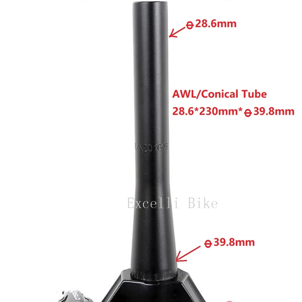 27.5inch 29er DH MTB Fork Air Suspension Line Contral Oil Lock 07