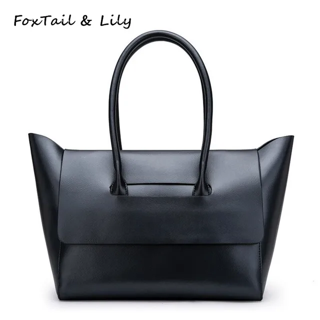 Foxtail Lily Brand Women Genuine Leather Designer Handbags High Foxtail Lily Brand Women Genuine Leather Designer Handbags High Quality Large Capacity Practical Casual Tote