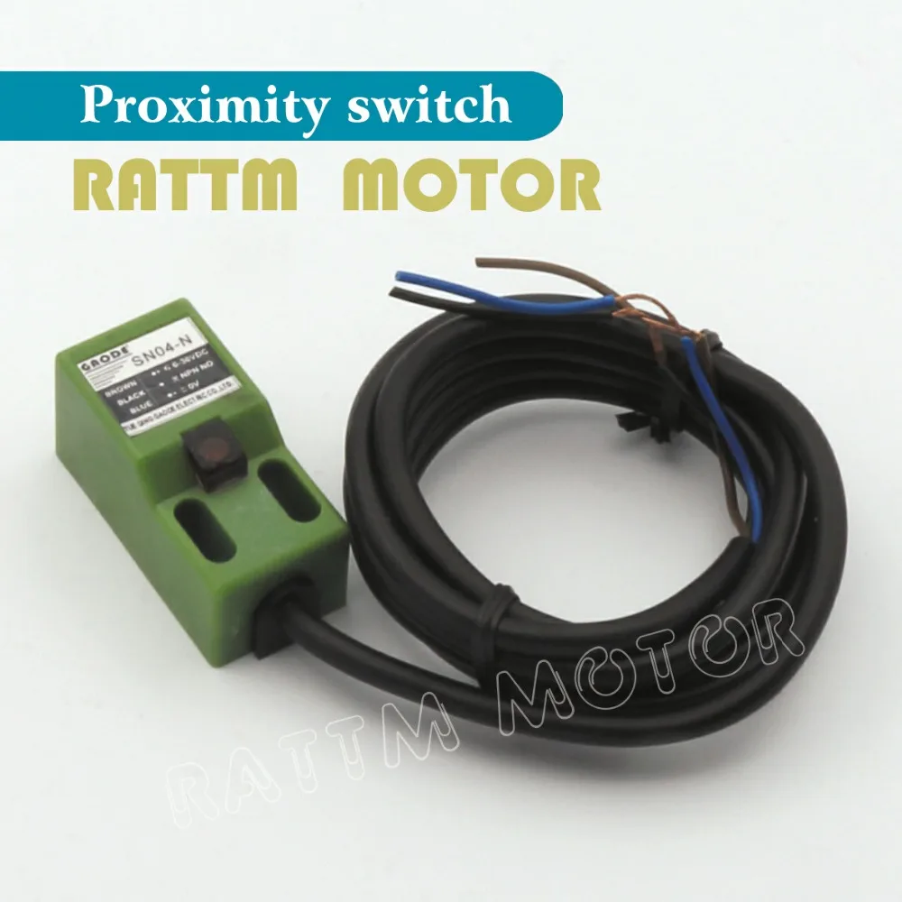 

SN04-N DC NPN NC 6-36V 300mA 3-wire 4 mm Detection distance Inductive proximity detector sensor