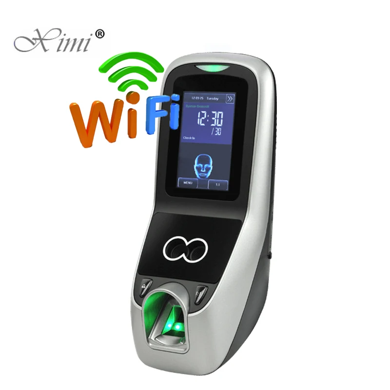 

ZK Multibio700/Iface7 WIFI Biometric Face And Fingerprint Access Control Systems Facial Door Access Control And Time Attendance