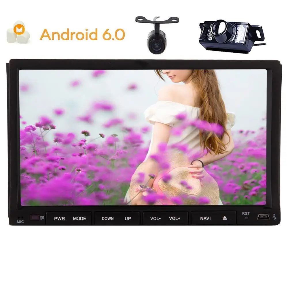 

Capacitive Screen 2Din Android Car Navigation Stereo Car DVD Video Player support FM Radio WIFI 4G/3G Mirror Link SWC Head Unit
