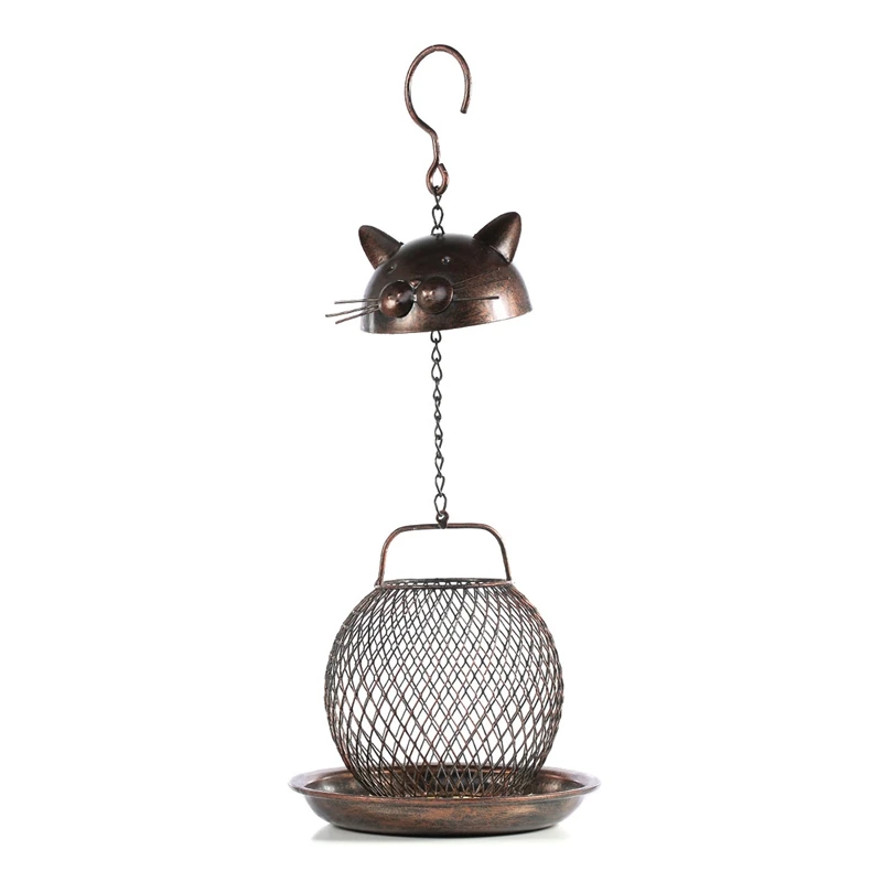 Креативная металлическая кормушка Колибри кормушка для птиц дикая Балконная домашняя уличная висячая кормушка WF626207
