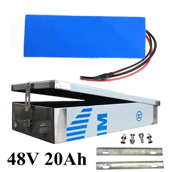 

GTK 48v 20ah li-ion lithium battery pack waterproof stainless steel case for 48v 500w electric bike electric scooter tricycle
