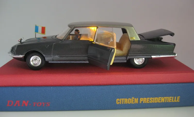 DAN TOYS 1:43 217 Citroen DS Presidentielle бутик сплава игрушки для детей Детские игрушки оригинальная коробка