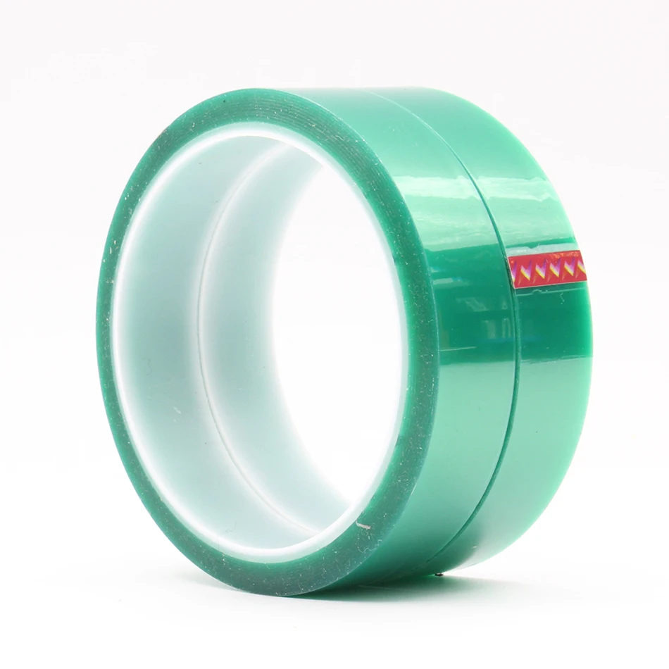 1 Roll x width 3mm 30mm Length 33m Heat resistant PET Green Masking