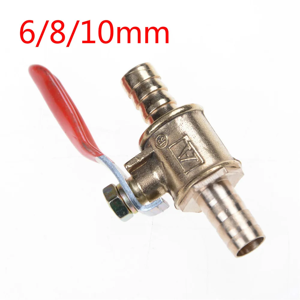 

Practical New 5/16" Hose Barb Inline Brass Water/Air Gas Fuel Line Shut-off Ball Valve Simple Operation 8mm Motorized Ball Valve