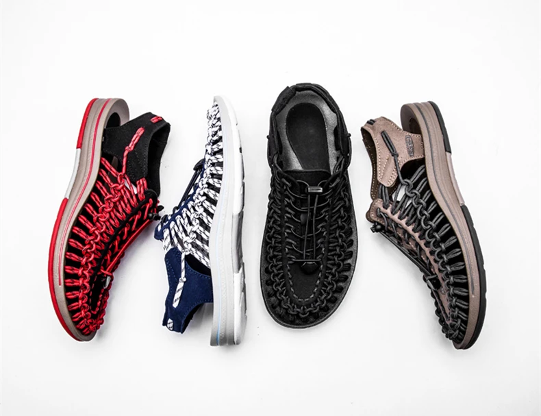 Brand Duty-Free Sandals Big Size37-45 Shoes Men Casual Band Rome Style High Top Summer Breathable Sandalias Mens Shoe (16)