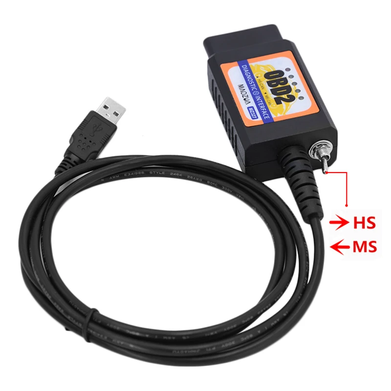 Русский MZ327 USB V1.5 модифицированный для Ford elmконфигурации чип CH340 + 25K80 с