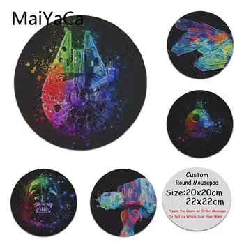

MaiYaCa Custom Skin Classic Movie Painting by High Speed New Mousepad Size for 200x200x2mm and 220x220x2mm Round Mousemats