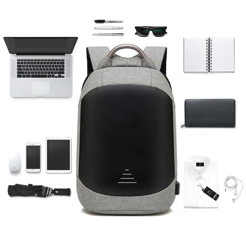 

USB Charging 15.6inch Laptop Backpacks Men Male Travel Back Pack Anti Theft Backpack Oxford Waterproof Schoolbag for Teenagers