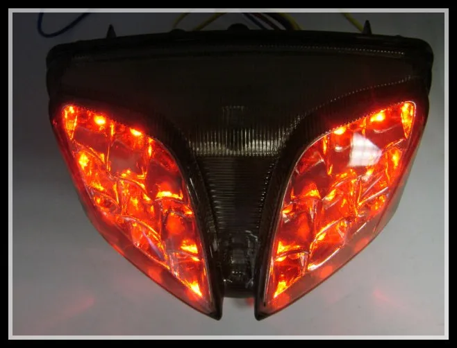 Встроенный светодиодный задний фонарь с сигналом поворота для 2008 2009 2010 GSXR 600 750|light