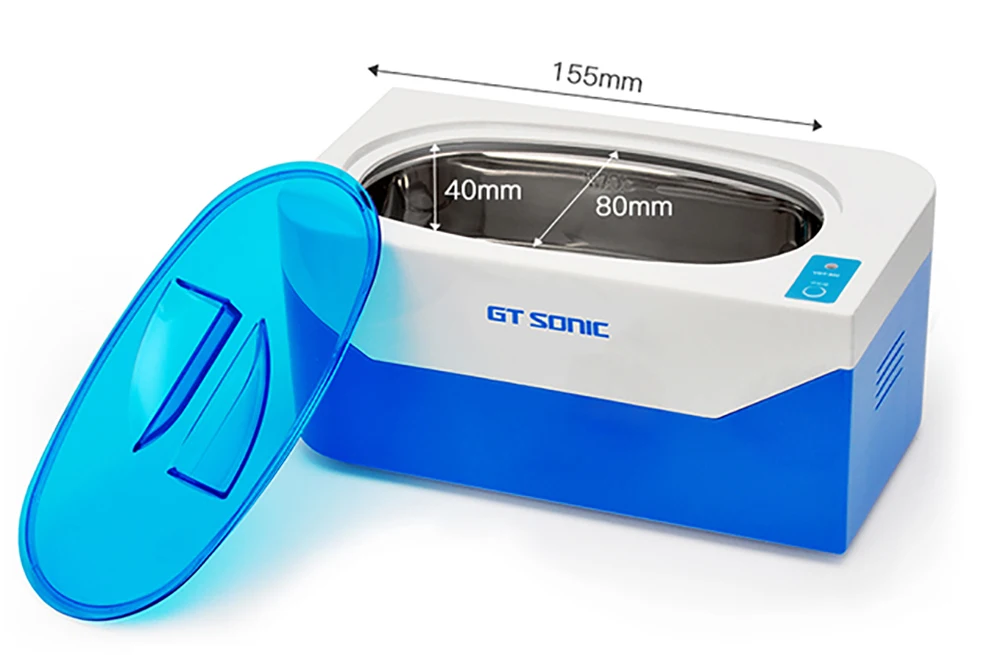 GT sonic 400 мл ультра sonic очиститель для ванной Таймер Ювелирные изделия кисточки очки Маникюр камни резаки для SIM карт зубные бритвы запчасти ультразвук