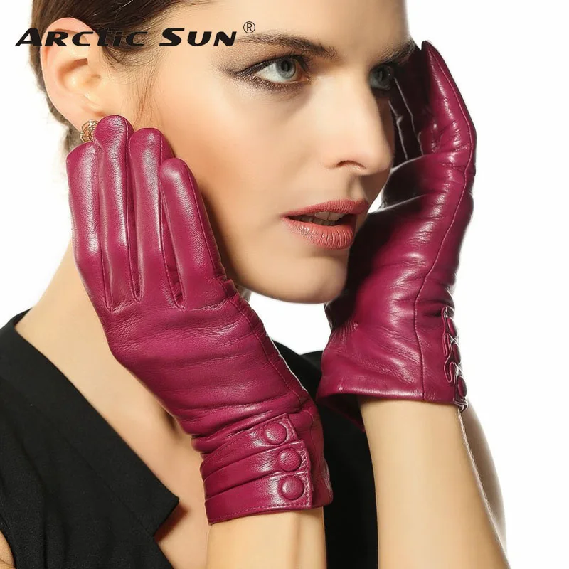 women-genuine-leather-gloves-thermal-thicken-lambskin-glove-winter-wrist-goatskin-touchscreen-free-shipping-l003nr1