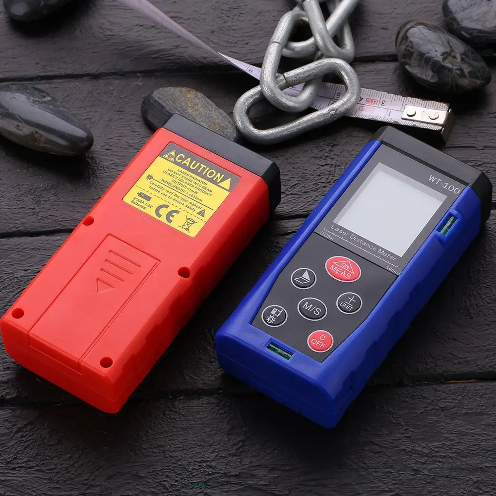 

40M Handheld Rangefinder Laser Distance Meter Digital Laser Range Finder Laser Tape Measure Tester TW40