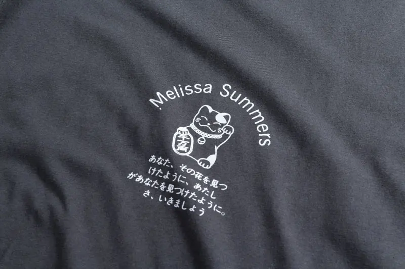 Japanese Fortune Cat Tshirts 5