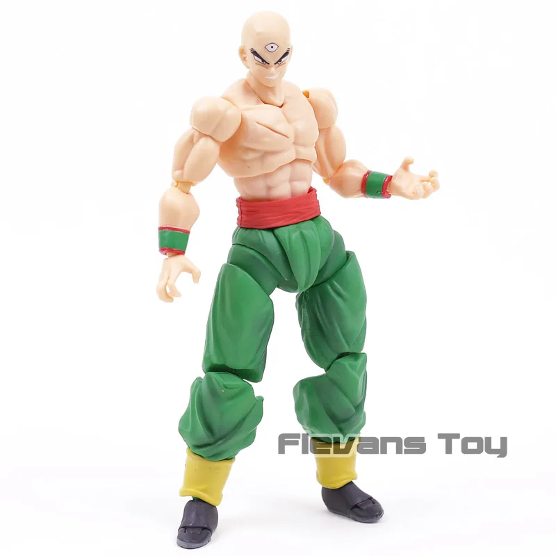 Дешево Аниме Драконий жемчуг Z СВЧ S. h. figuarts Tien Шинхан и Chiaotzu ПВХ фигурку Коллекция модель игрушки куклы Brinquedos
