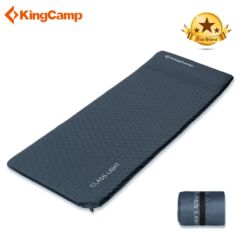 KingCamp Self Inflating Camping Mat Ultralight Mattress Durable Oxford PVC Sleeping Pad for Camping Hiking 183 x 51 x 2.5 cm цена KingCamp Self Inflating Camping Mat Ultralight Mattress Durable Oxford PVC Sleeping Pad for Camping Hiking 183 x 51 x 2.5 cm цены онлайн