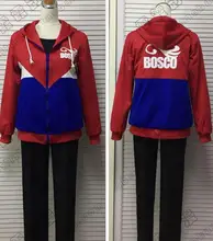 Anime YURI!!! on ICE Yuri Plisetsky Sportswear Sweater Hoodie Outfit Cosplay Costume Unisex