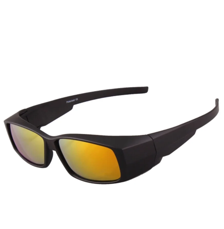 Polarized Lens Covers Sunglasses Fit Over Sun glasses Wear Over Myopia